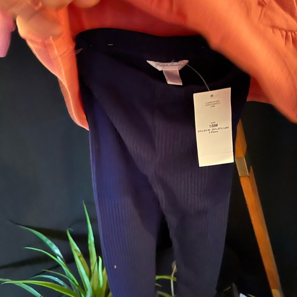 NWT POLO RALPH LAUREN Baby Big Pony Top & Leggings Set In Desert Rose Size 18M - Picture 15 of 15